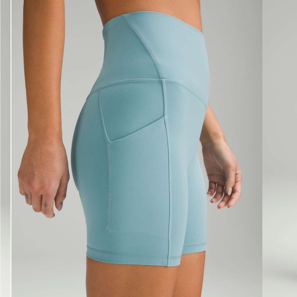 Lululemon Align High-Rise Short with Pockets 6"
Tidal Teal size 4 - Picture 1 of 7